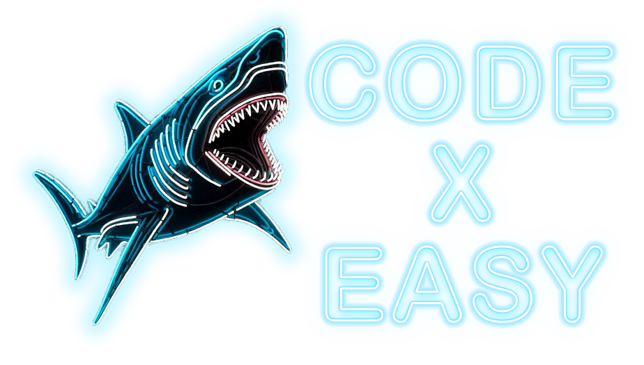 Logo Shark code X Easy